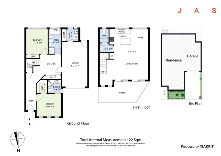 Floorplan of Homely townhouse listing, 29 Rennie Street, Seddon VIC 3011