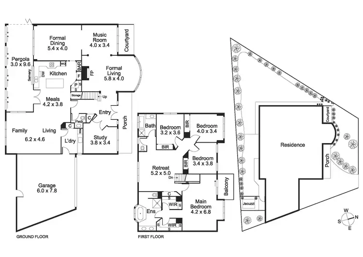 Floorplan of Homely house listing, 9 Vista Place, Beaconsfield VIC 3807
