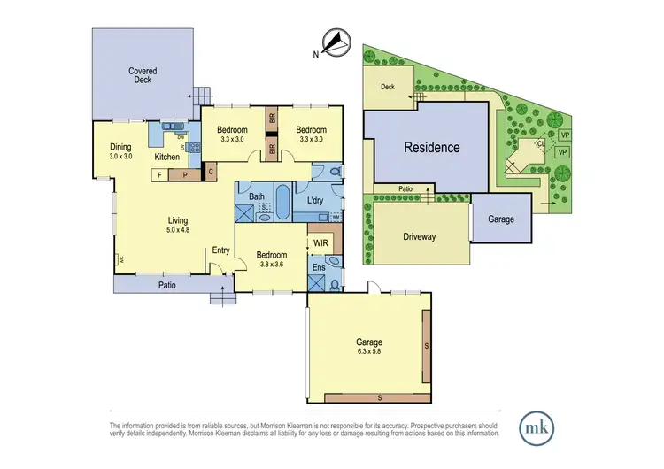 Floorplan of Homely unit listing, 4/30 Baldwin Avenue, Montmorency VIC 3094