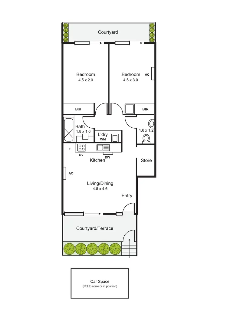 Floorplan of Homely unit listing, 5/2 Dunoon Street, Murrumbeena VIC 3163