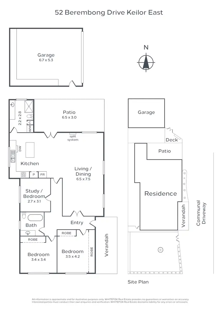 Floorplan of Homely house listing, 52 Berembong Drive, Keilor East VIC 3033