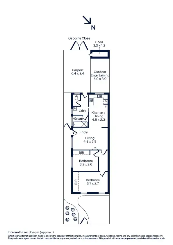 Floorplan of Homely house listing, 79 Osborne Street, Williamstown VIC 3016