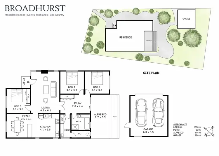 Floorplan of Homely house listing, 218 Main Road, Chewton VIC 3451