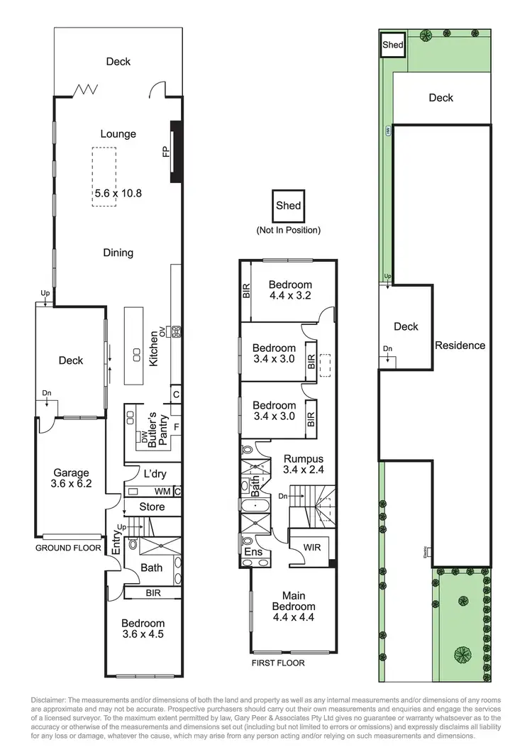 Floorplan of Homely townhouse listing, 12B Second Avenue, Murrumbeena VIC 3163