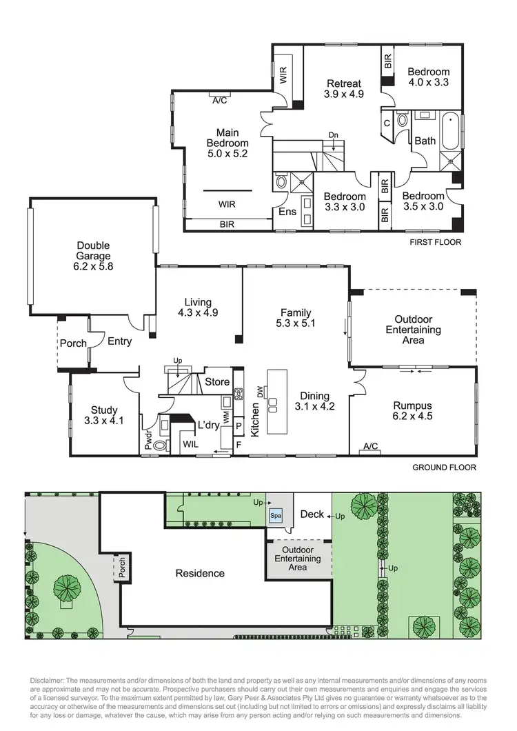 Floorplan of Homely house listing, 27 Moore Street, Caulfield South VIC 3162