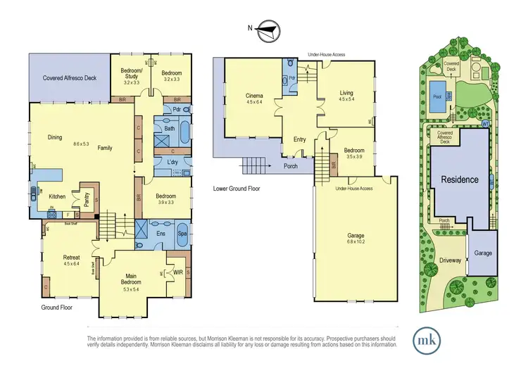 Floorplan of Homely house listing, 38 Melliodora Crescent, Greensborough VIC 3088