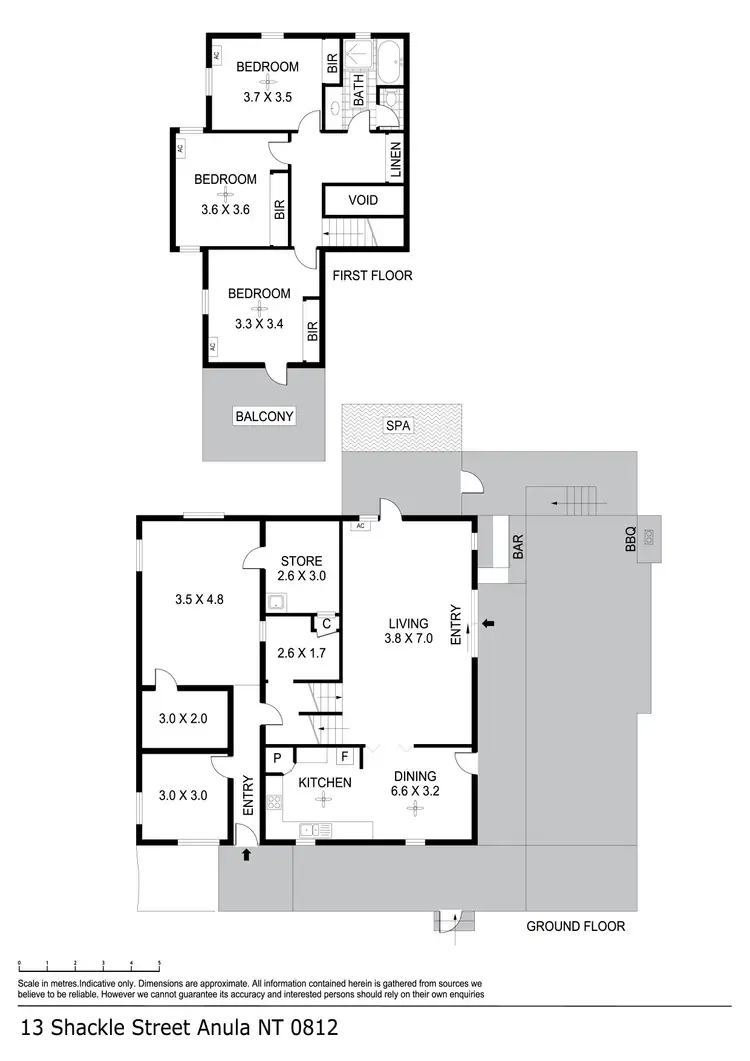Floorplan of Homely house listing, 13 Shackle Street, Anula NT 812
