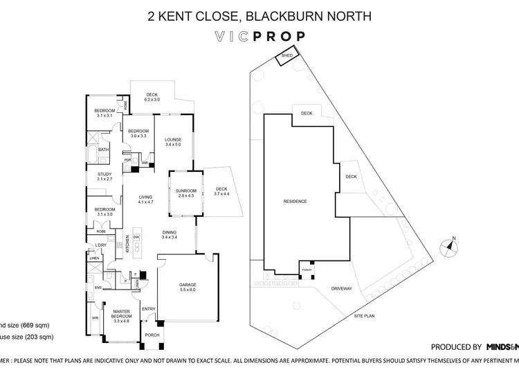 Floorplan of Homely house listing, 2 Kent Close, Blackburn North VIC 3130