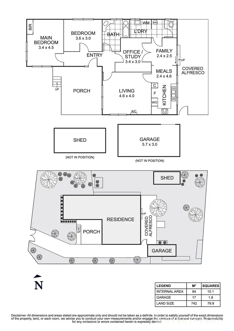 Floorplan of Homely house listing, 218 Bulleen Road, Bulleen VIC 3105