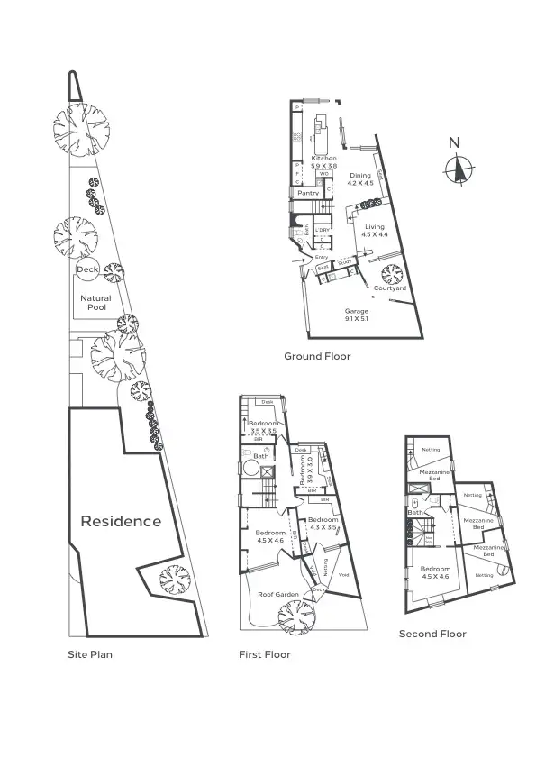 Floorplan of Homely house listing, 28b Main Street, Coburg VIC 3058