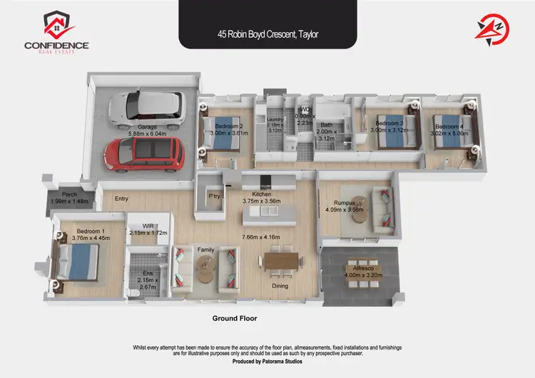 Floorplan of Homely house listing, 45 Robin Boyd Crescent, Taylor ACT 2913