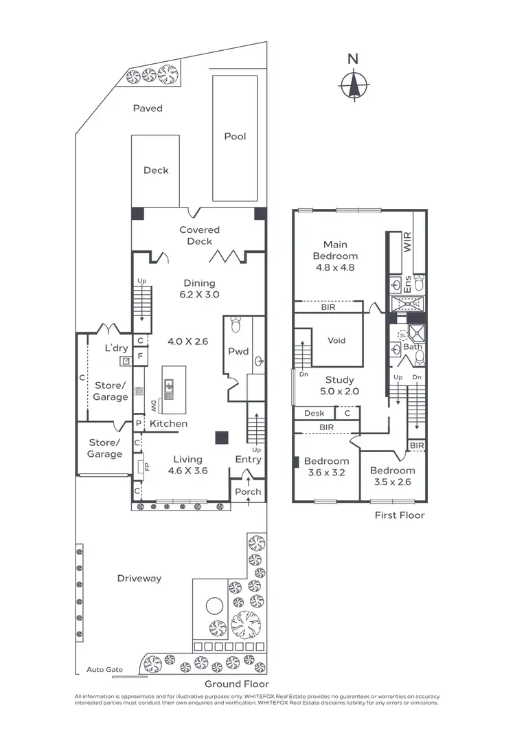 Floorplan of Homely house listing, 1 Crichton Avenue, Port Melbourne VIC 3207