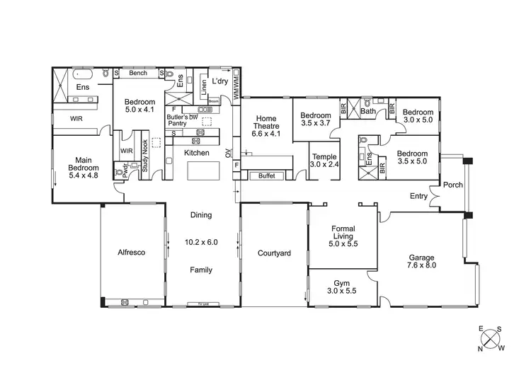 Floorplan of Homely house listing, 26 Carmen Crescent, Narre Warren North VIC 3804