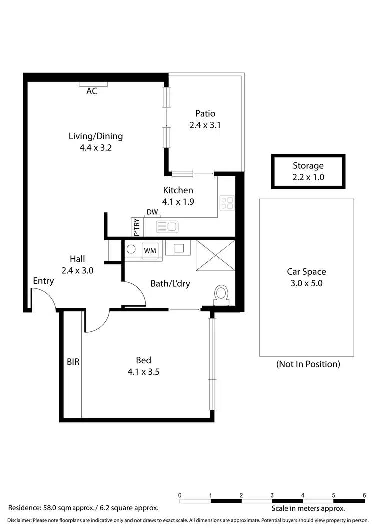 Floorplan of Homely apartment listing, 1/1A Thames Promenade, Chelsea VIC 3196