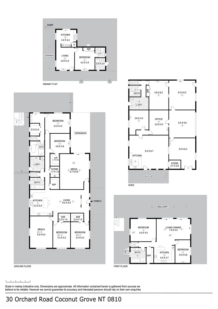 Floorplan of Homely house listing, 30 Orchard Road, Coconut Grove NT 810