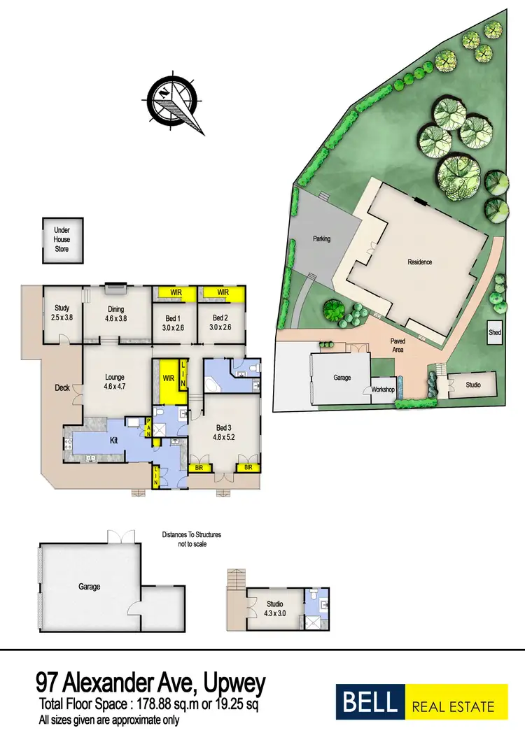 Floorplan of Homely house listing, 97 Alexander Avenue, Upwey VIC 3158