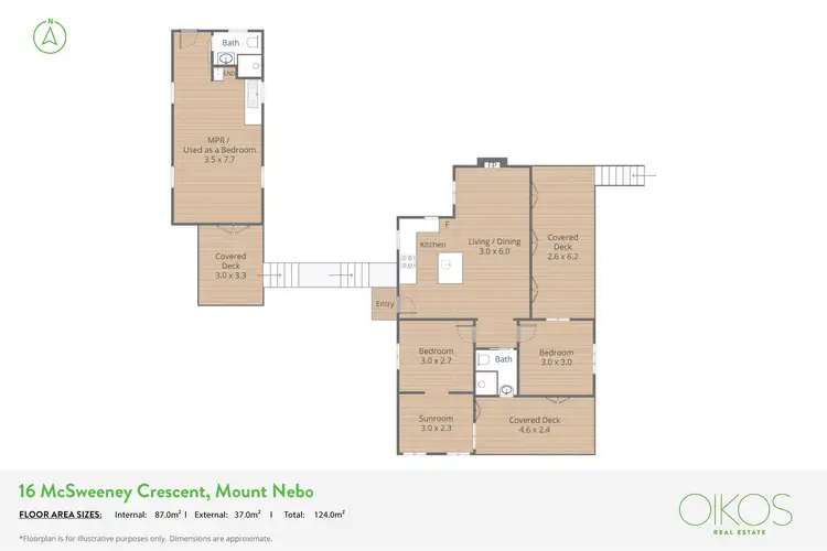 Floorplan of Homely house listing, 16 Mcsweeney Crescent, Mount Nebo QLD 4520