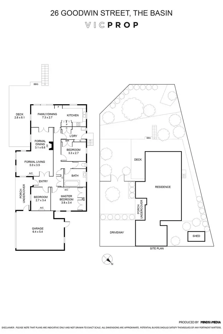 Floorplan of Homely house listing, 26 Goodwin Street, The Basin VIC 3154