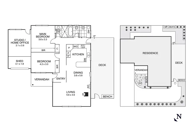 Floorplan of Homely house listing, 12 Willmott Street, Aspendale VIC 3195