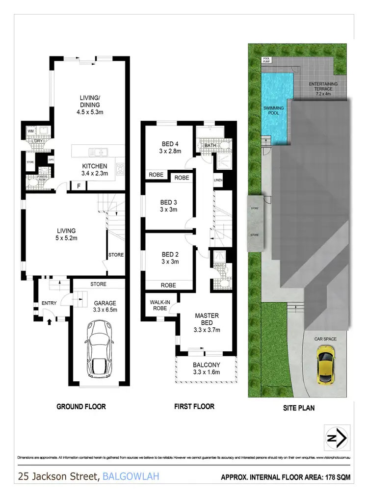 Floorplan of Homely house listing, 25 Jackson Street, Balgowlah NSW 2093