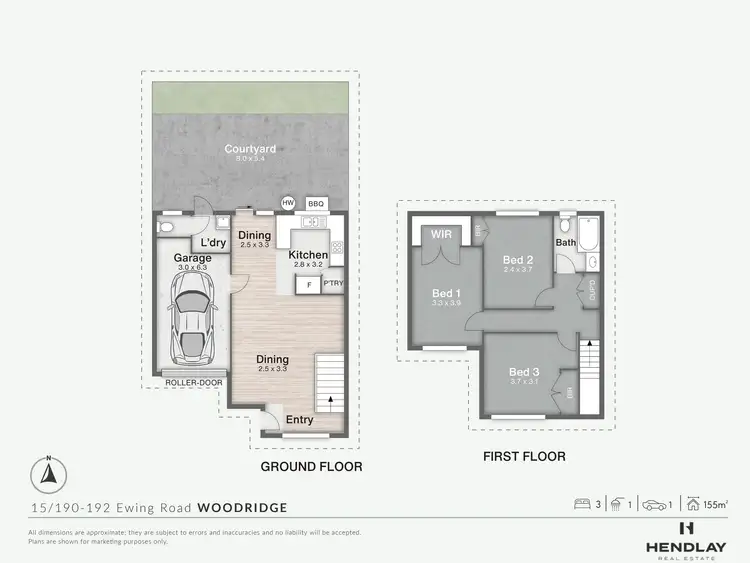 Floorplan of Homely unit listing, 15/190 Ewing Road, Woodridge QLD 4114