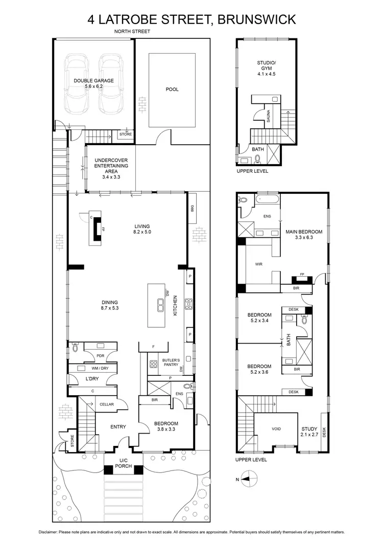 Floorplan of Homely house listing, 4 Latrobe Street, Brunswick VIC 3056