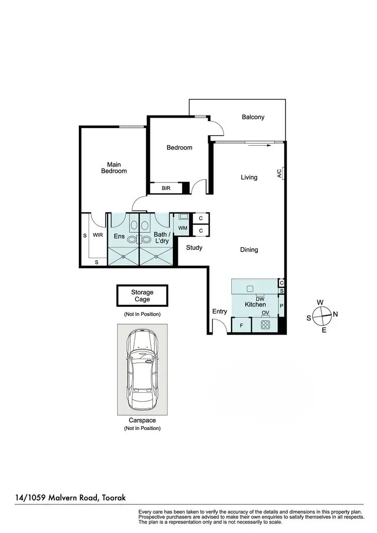 Floorplan of Homely apartment listing, 14/1059 Malvern Road, Toorak VIC 3142