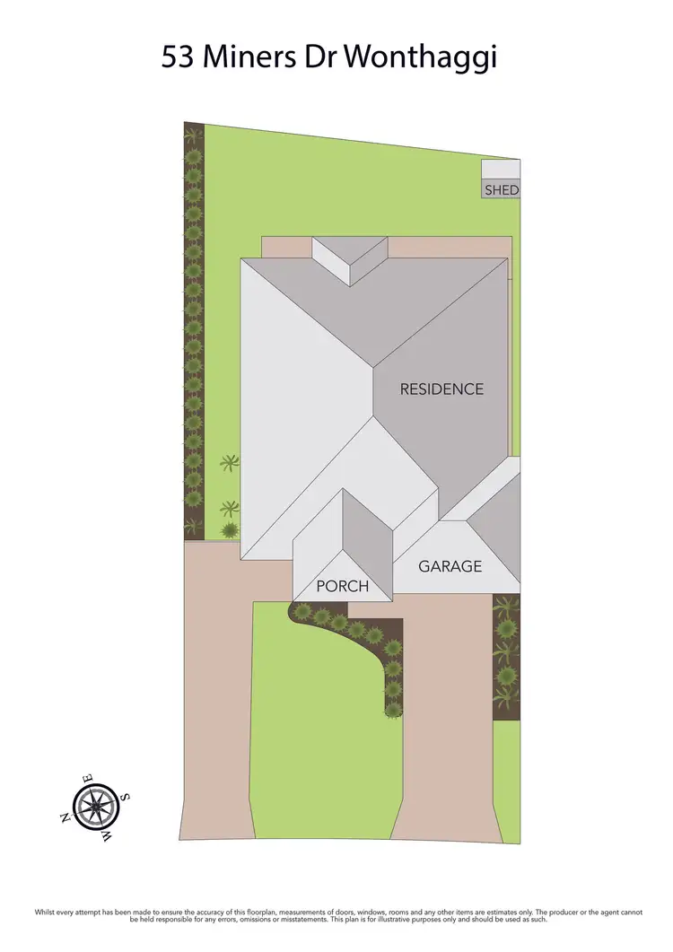 Floorplan of Homely house listing, 53 Miners Drive, Wonthaggi VIC 3995