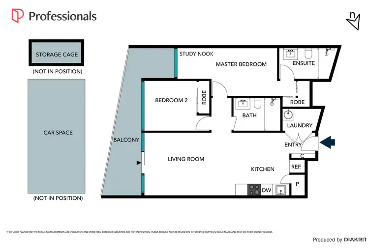 Floorplan of Homely apartment listing, 1409/52-54 Osullivan Road, Glen Waverley VIC 3150