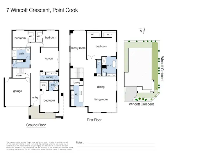 Floorplan of Homely house listing, 7 Wincott Crescent, Point Cook VIC 3030