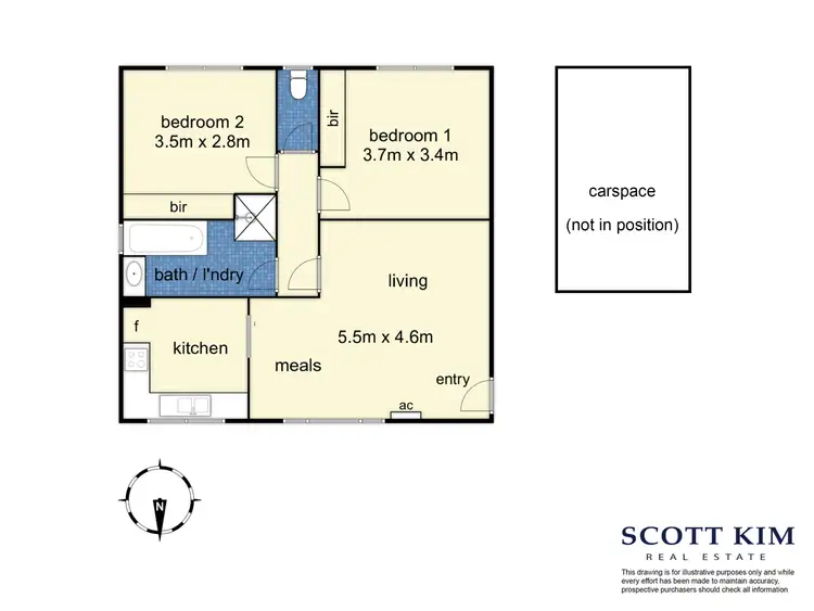 Floorplan of Homely apartment listing, 6/20 Rossfield Avenue, Kew VIC 3101
