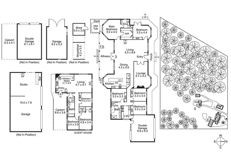 Floorplan of Homely house listing, 23 Reed Avenue, Beaconsfield Upper VIC 3808
