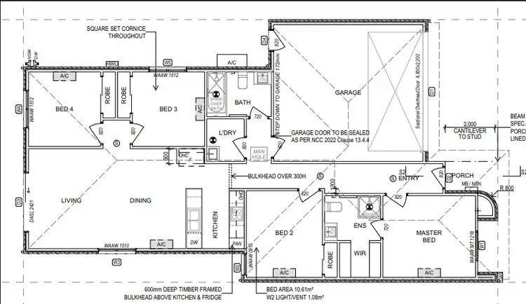 Floorplan of Homely house listing, 27 Selhurst Grove, Wyndham Vale VIC 3024