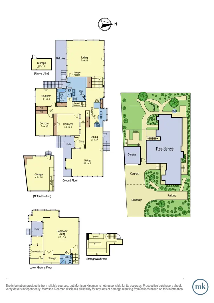 Floorplan of Homely house listing, 21 Davies Drive, Eltham VIC 3095