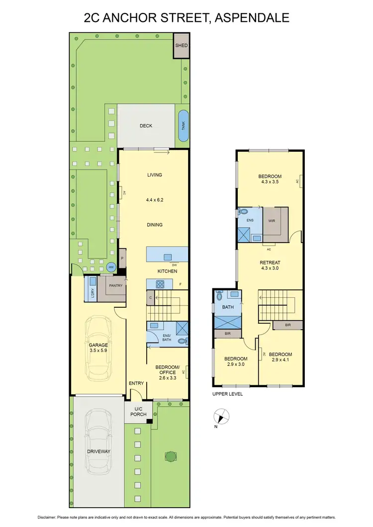 Floorplan of Homely townhouse listing, 2C Anchor Street, Aspendale VIC 3195