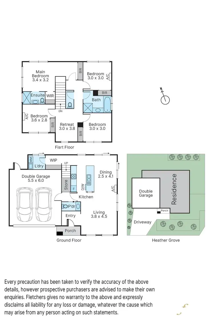 Floorplan of Homely house listing, 169 Heather Grove, Clyde North VIC 3978