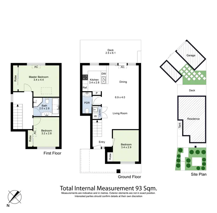 Floorplan of Homely townhouse listing, 1 Douglas Street, Altona North VIC 3025