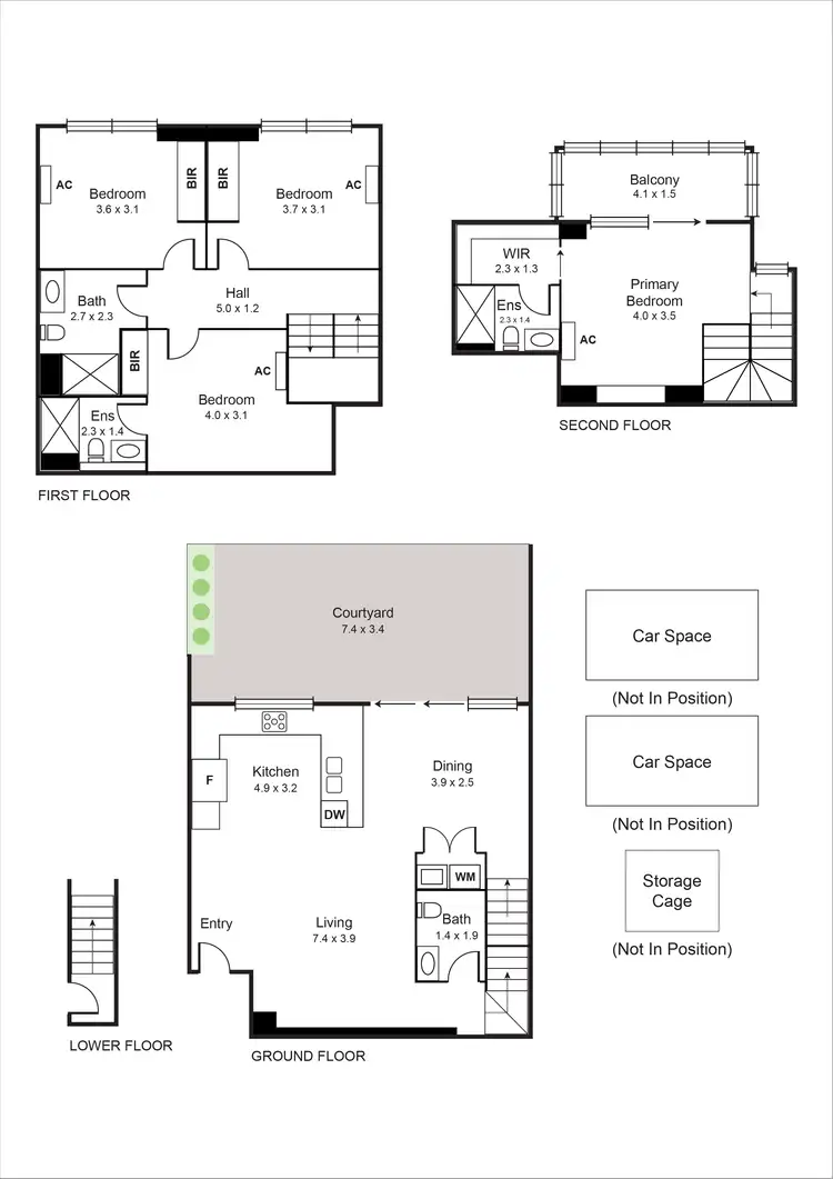 Floorplan of Homely house listing, 2/23 Toolambool Road, Carnegie VIC 3163