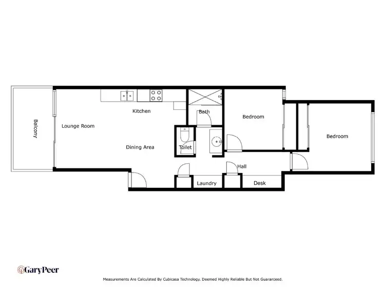 Floorplan of Homely apartment listing, 13/65 Westbury Street, St Kilda East VIC 3183