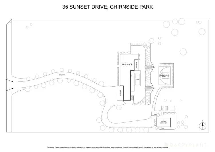 Floorplan of Homely house listing, 35 Sunset Drive, Chirnside Park VIC 3116