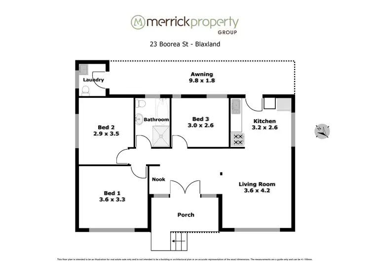 Floorplan of Homely house listing, 23 Boorea Street, Blaxland NSW 2774