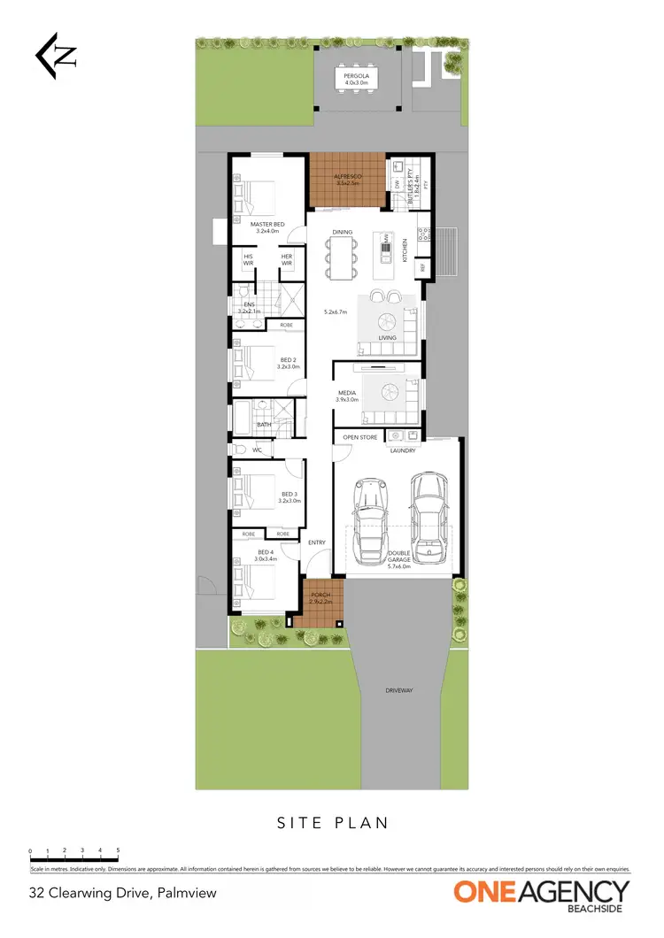 Floorplan of Homely house listing, 32 Clearwing Drive, Palmview QLD 4553