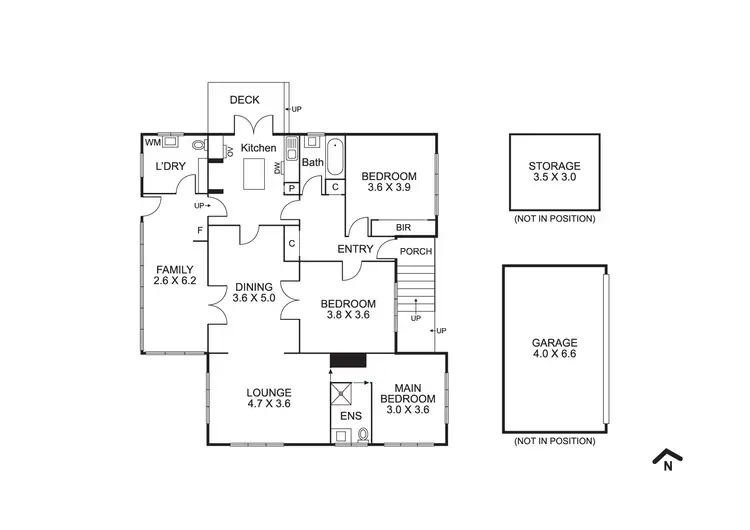 Floorplan of Homely house listing, 5 Avalon Grove, Ringwood North VIC 3134
