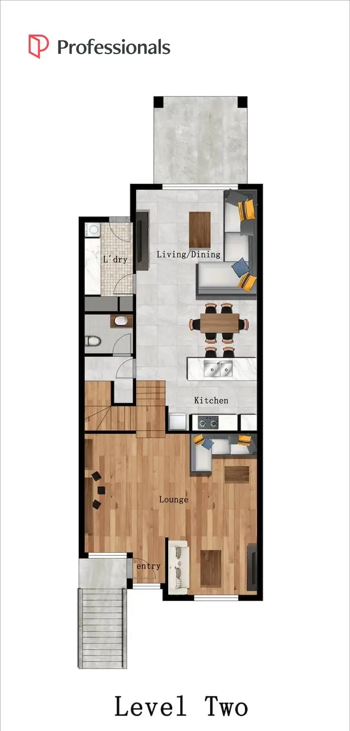 Floorplan of Homely townhouse listing, 5/1-9 Eagleview Place, Point Cook VIC 3030