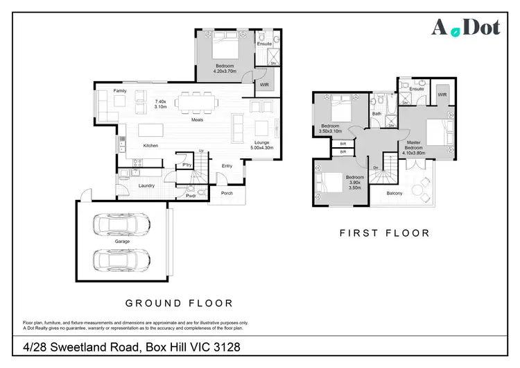 Floorplan of Homely townhouse listing, 4/28-30 Sweetland Road, Box Hill VIC 3128