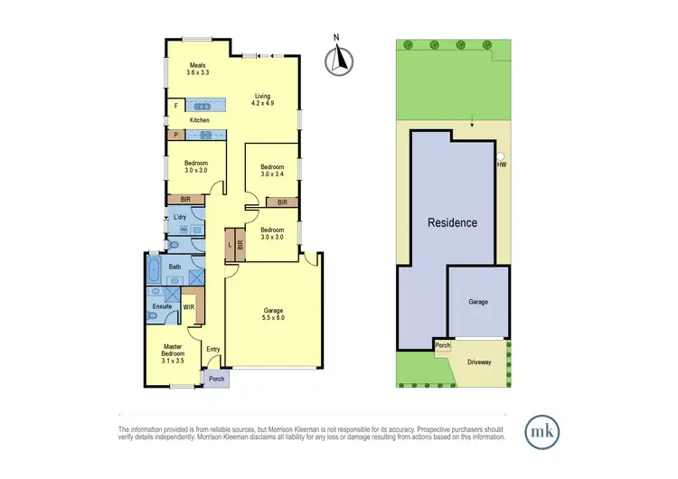 Floorplan of Homely house listing, 14 Bidwell Street, Mernda VIC 3754