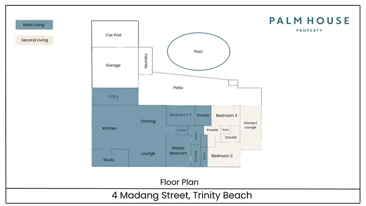 Floorplan of Homely house listing, 4 Madang Street, Trinity Beach QLD 4879