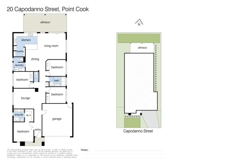 Floorplan of Homely house listing, 20 Capodanno Street, Point Cook VIC 3030