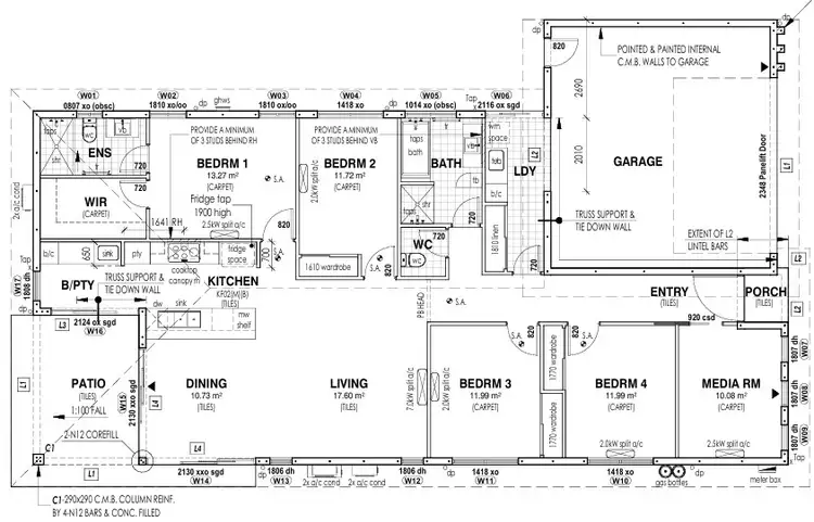 Floorplan of Homely house listing, 22 Lillydale Way, Trinity Beach QLD 4879