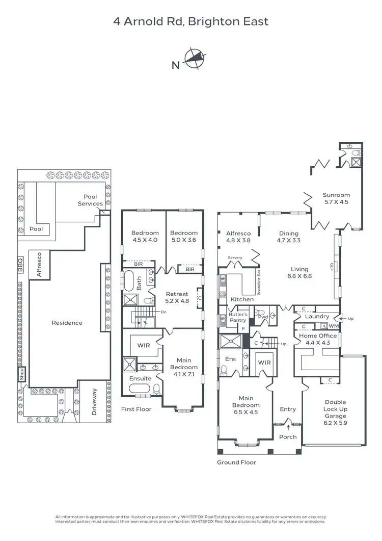 Floorplan of Homely house listing, 4 Arnold Road, Brighton East VIC 3187
